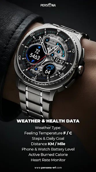 PER53 Hybrit Watch Face screenshot 3