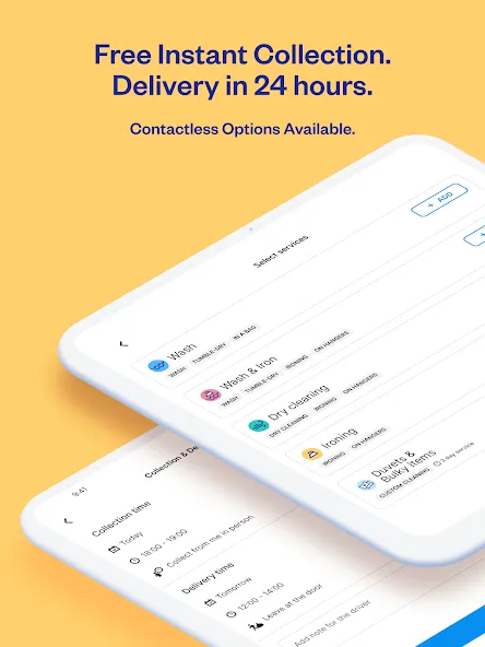 Laundryheap:24小时干洗和洗衣App screenshot 9