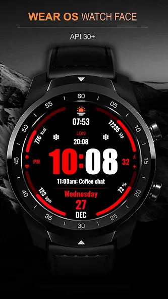 WFP 318 Digital watch face screenshot 7