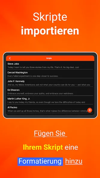 Teleprompter für Video screenshot 14