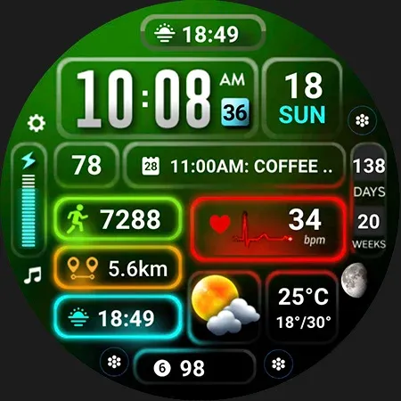 ML2U 251 Watch Face screenshot 27