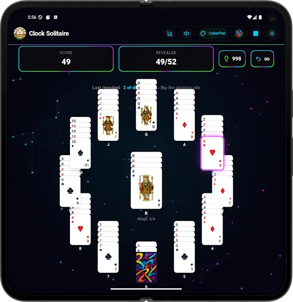 Clock Solitaire Master Offline screenshot 22