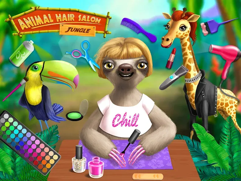 Jungle Animal Hair Salon screenshot 14