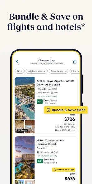 Expedia: Hotels, Flights, Cars screenshot 2