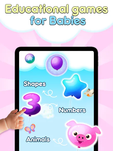 Baby Balloons pop screenshot 7