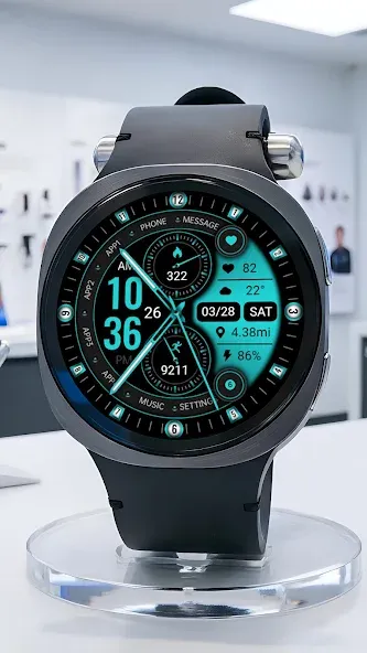 Green Screen Data ZKin Watch screenshot 2
