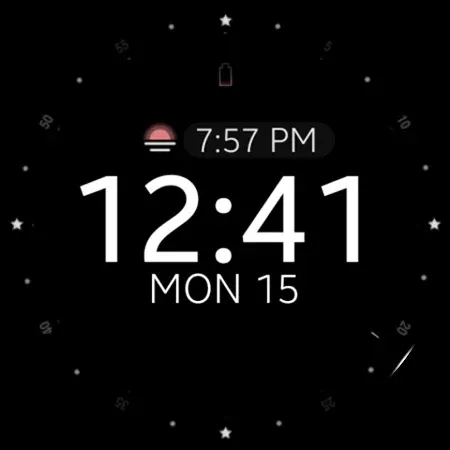 Battery v2 Digital watch face screenshot 9
