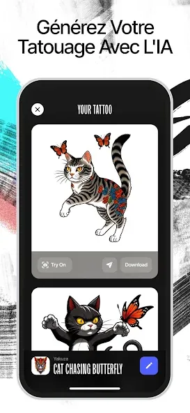 Ink AI– IA Creation Tatouage screenshot 1