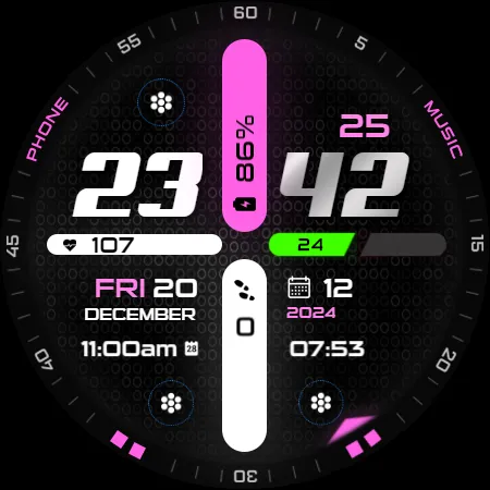 Digiglide - Digital Watch Face screenshot 24