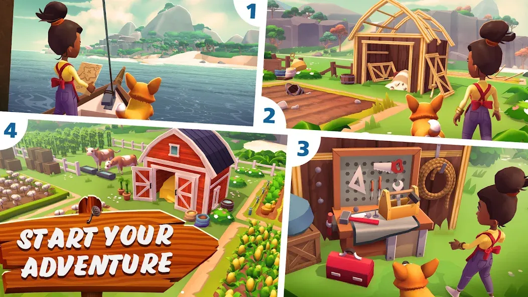 Sunshine Island : Farming Game screenshot 7