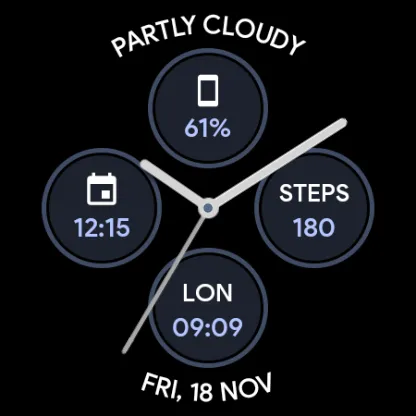 JHW Analog You: Watch face screenshot 12