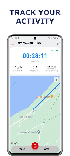 Running & Jogging, Run tracker screenshot 1