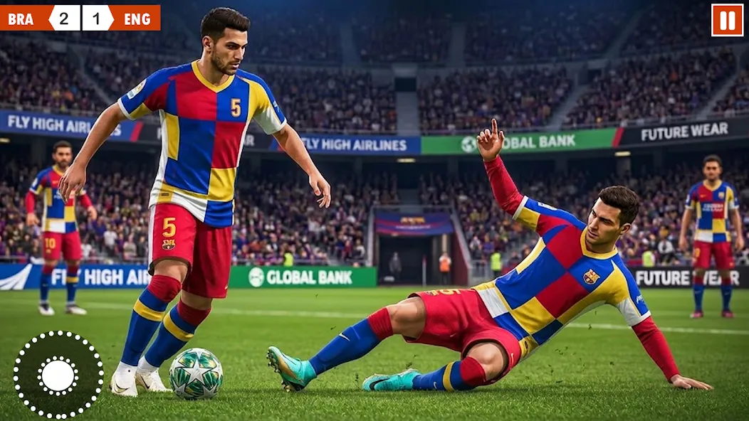 Soccer League Football Game 3D screenshot 1