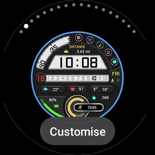 Colorful Comparison ZKin Watch screenshot 44