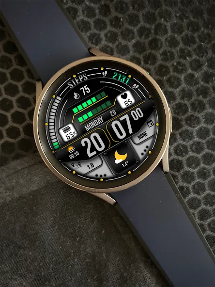 MB277 Digital Watch Face screenshot 4