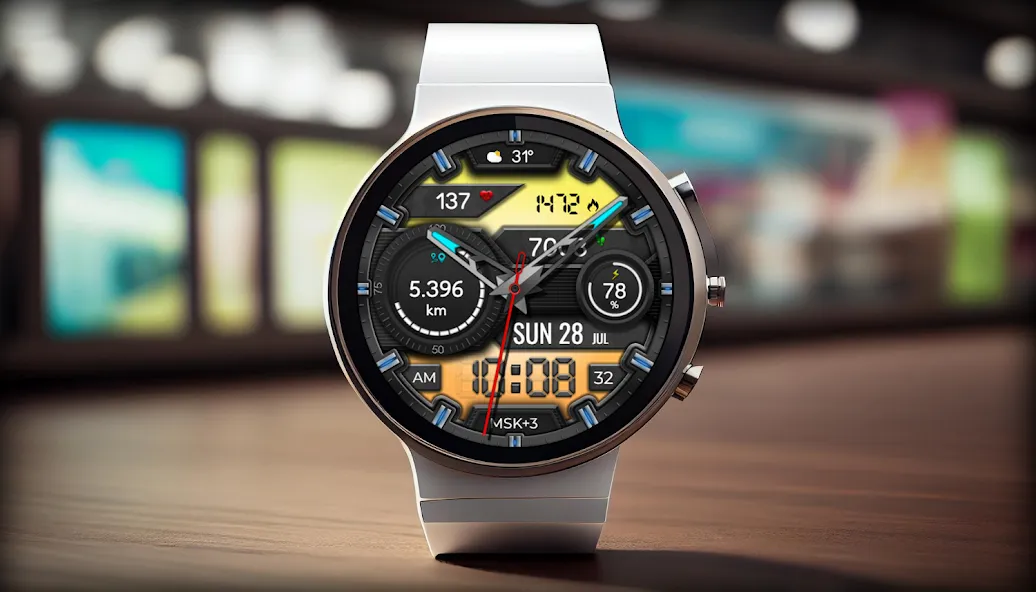 Hybrid PRALAX WS19 Watch face screenshot 3