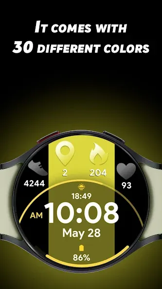 Eclipse Tiles - Watch face screenshot 3