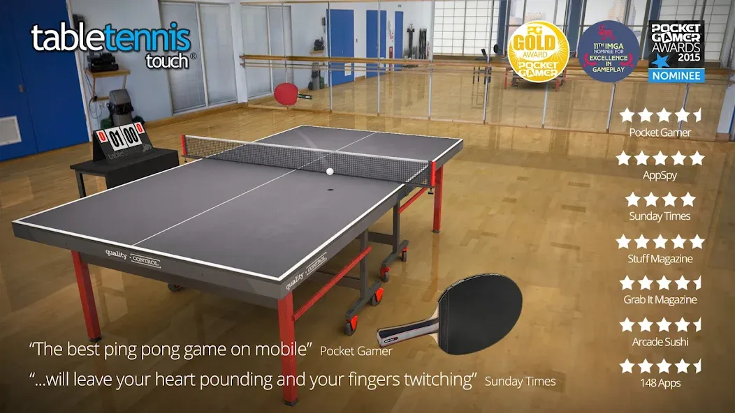 Table Tennis Touch screenshot 1