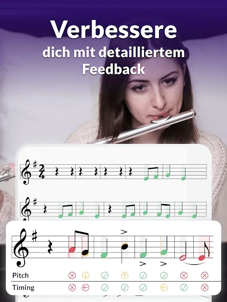 Querflöte lernen - tonestro screenshot 13