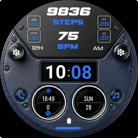 MJ200 Leather Digital Watch screenshot 23