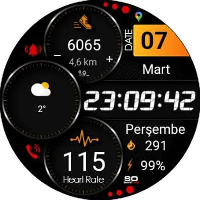 SO1K11 Sport Watchface screenshot 30