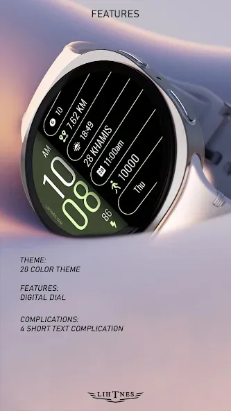 Minimal Watch Face 003 screenshot 3