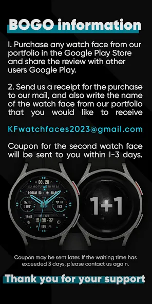 KF162 WATCH FACE screenshot 8