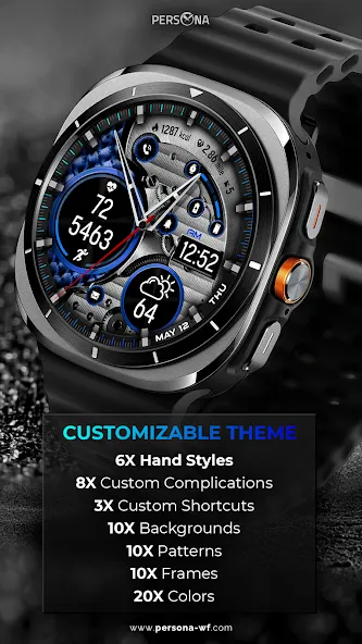 PER53 Hybrit Watch Face screenshot 18