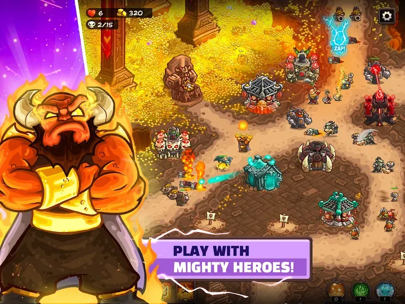 Kingdom Rush Vengeance TD Game screenshot 14