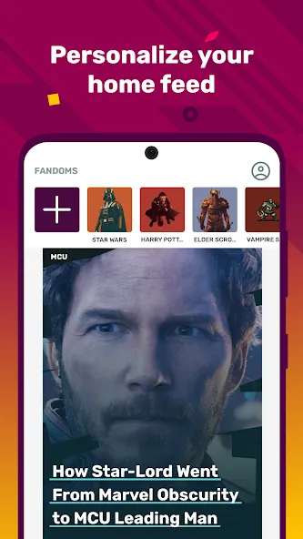 Fandom screenshot 2