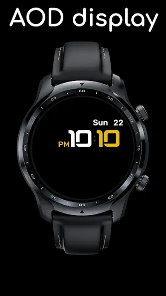 Digital Watch Face CRC042 screenshot 3