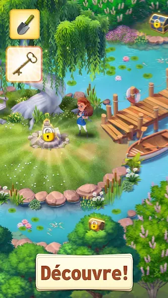 Merge Manor : Sunny House screenshot 2