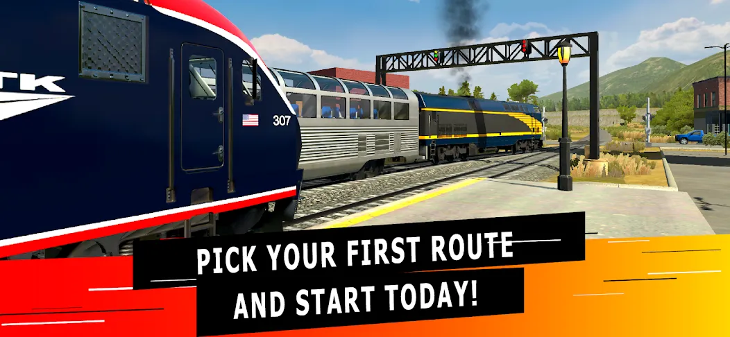 Train Simulator PRO USA screenshot 6