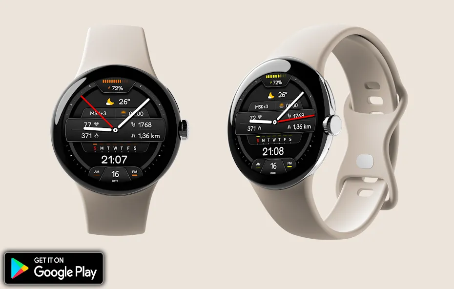 Hybrid Epaloxy Watch Face screenshot 3