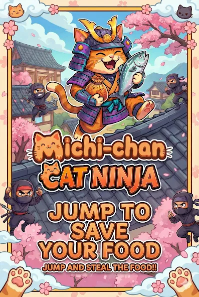 MICHI-CHAN: Cat Ninja! screenshot 1
