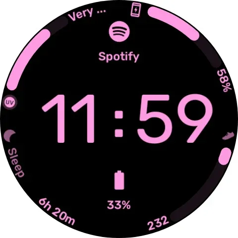 Digital Arc - Watchface screenshot 7