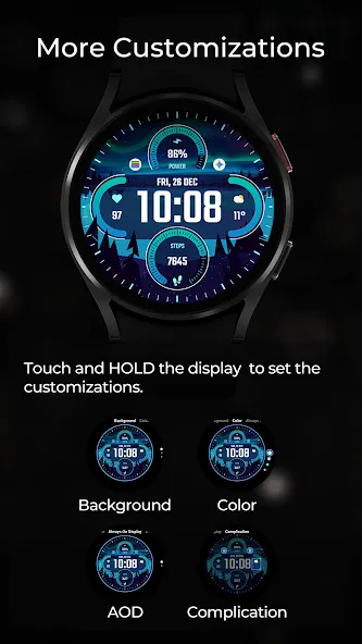 TVV Winter 2 Watch Face screenshot 5