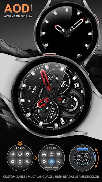 WFP 239 Ultra watch face screenshot 8