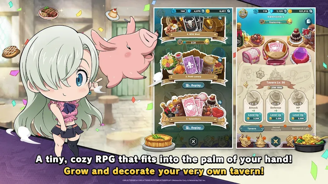The Seven Deadly Sins: IDLE screenshot 4