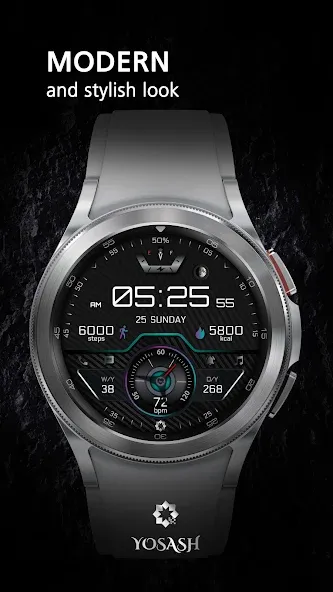 A405 Wear OS Watch Face screenshot 2