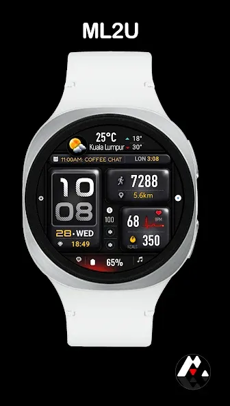 ML2U 382 Tactix Watch Face screenshot 5