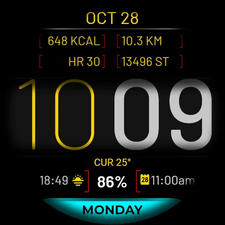 Watch Face H11 screenshot 5