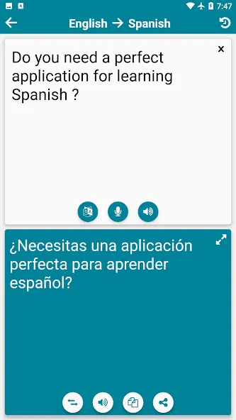 Spanish - English screenshot 3