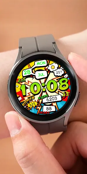 DIGI COMICON CTS43 Watch face screenshot 7