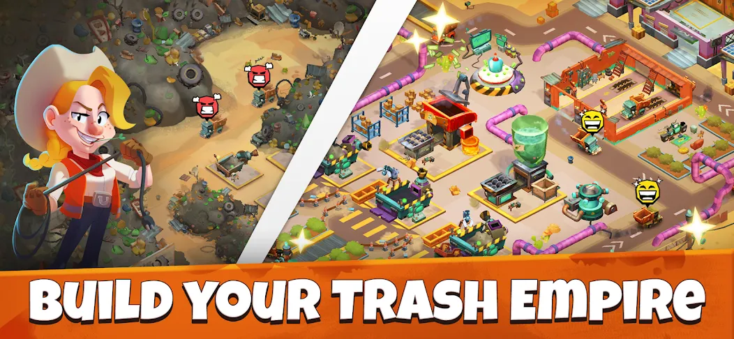 Idle Junkyard Tycoon: Dinheiro screenshot 2