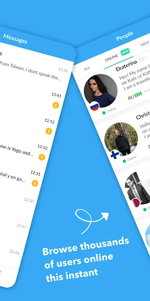 Interpals: Friends & Languages screenshot 3