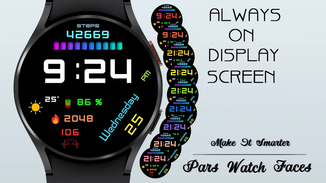 Sydney Digital Watch Face screenshot 8