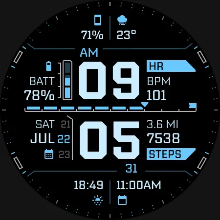 TKS 19 Arcadex Watch Face screenshot 13