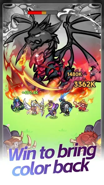 Color x Warriors: Merge War screenshot 3