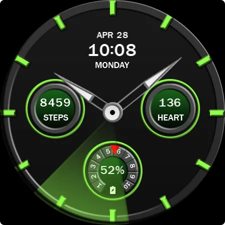 Key WF78 Classic Watch Face screenshot 27